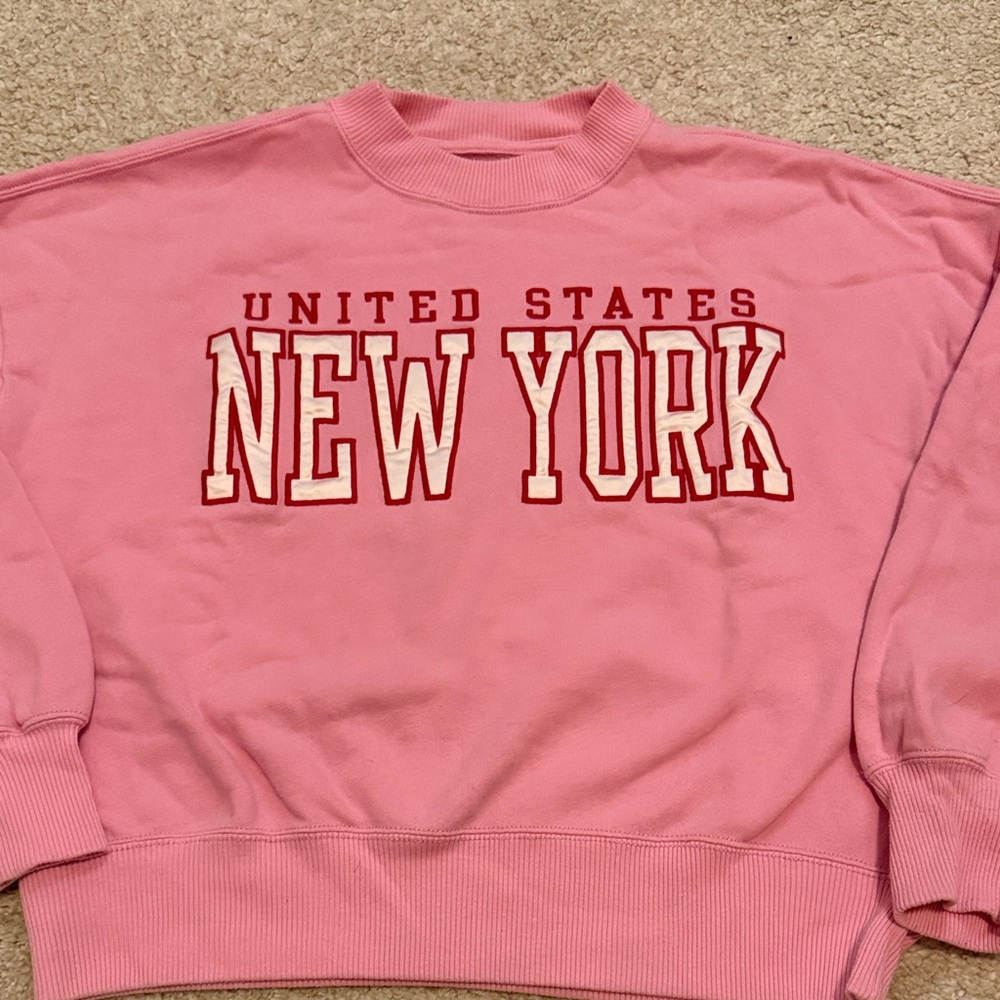 Abercrombie Kids Pink Sweatshirt